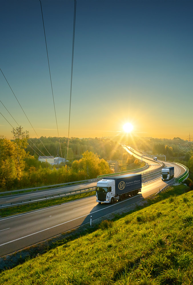 EA-Group-Truck on Highway